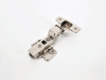 Frameless Hinge Series: Frameless Hinge Soft Close, With Dowel,45mm Hole - Set ( Hinge + Plate )(1 Box-100 Pcs)
