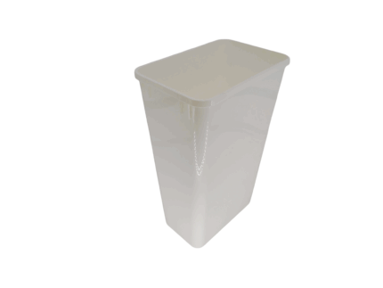 SiYi America - 35QT White Waste Container